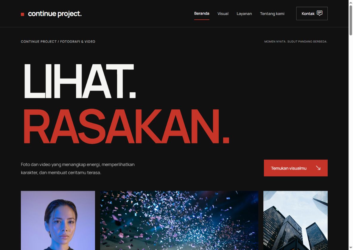 Preview versi 03 dengan latar gelap, judul besar, dan aksen merah